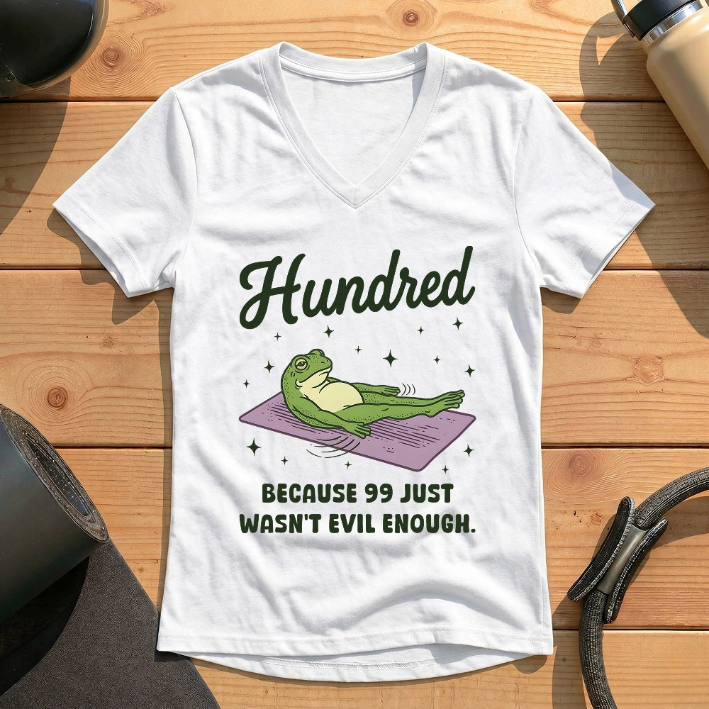 The Hundred Evil Lady V-neck