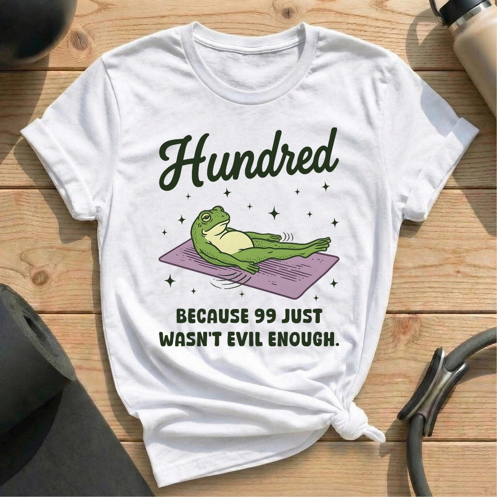 The Hundred Evil T-shirt - in MindCloth Pilates Tshirt Collection