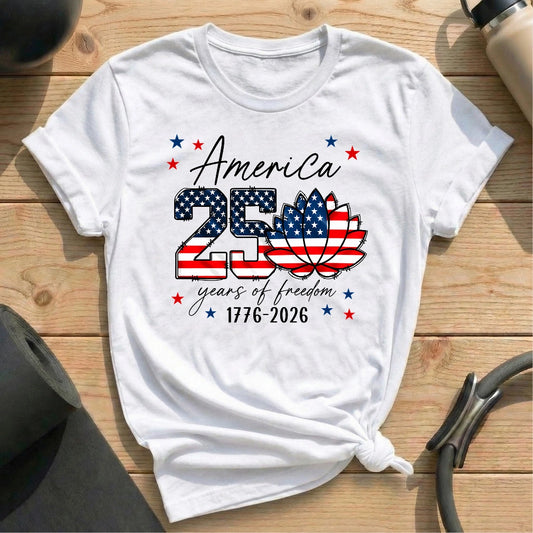 USA 250th Lotus T-shirt