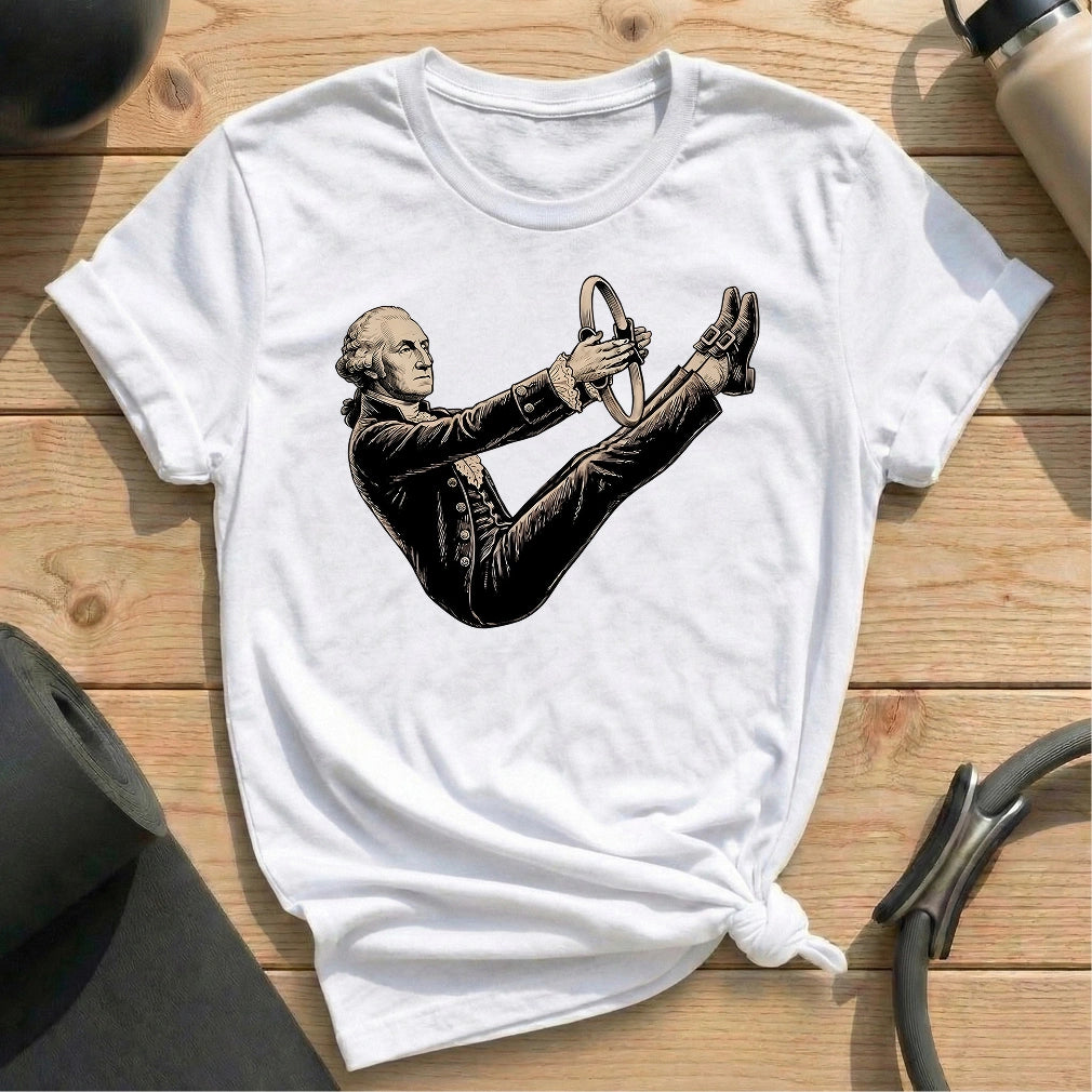 Washington Teaser T-shirt - in MindCloth Pilates Tshirt Collection