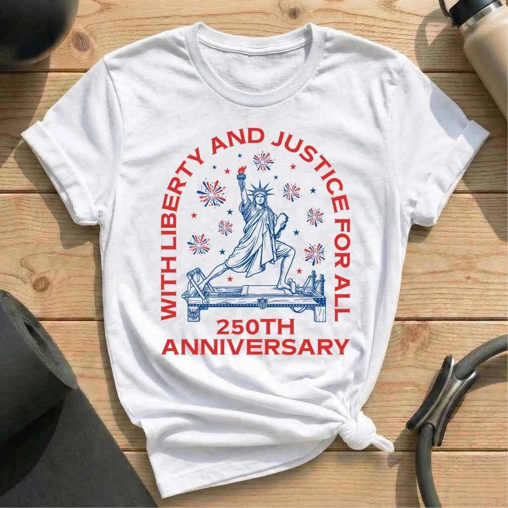 With Liberty Justice 250th T-shirt
