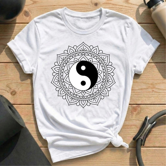 Yin Yang Mandala T-shirt