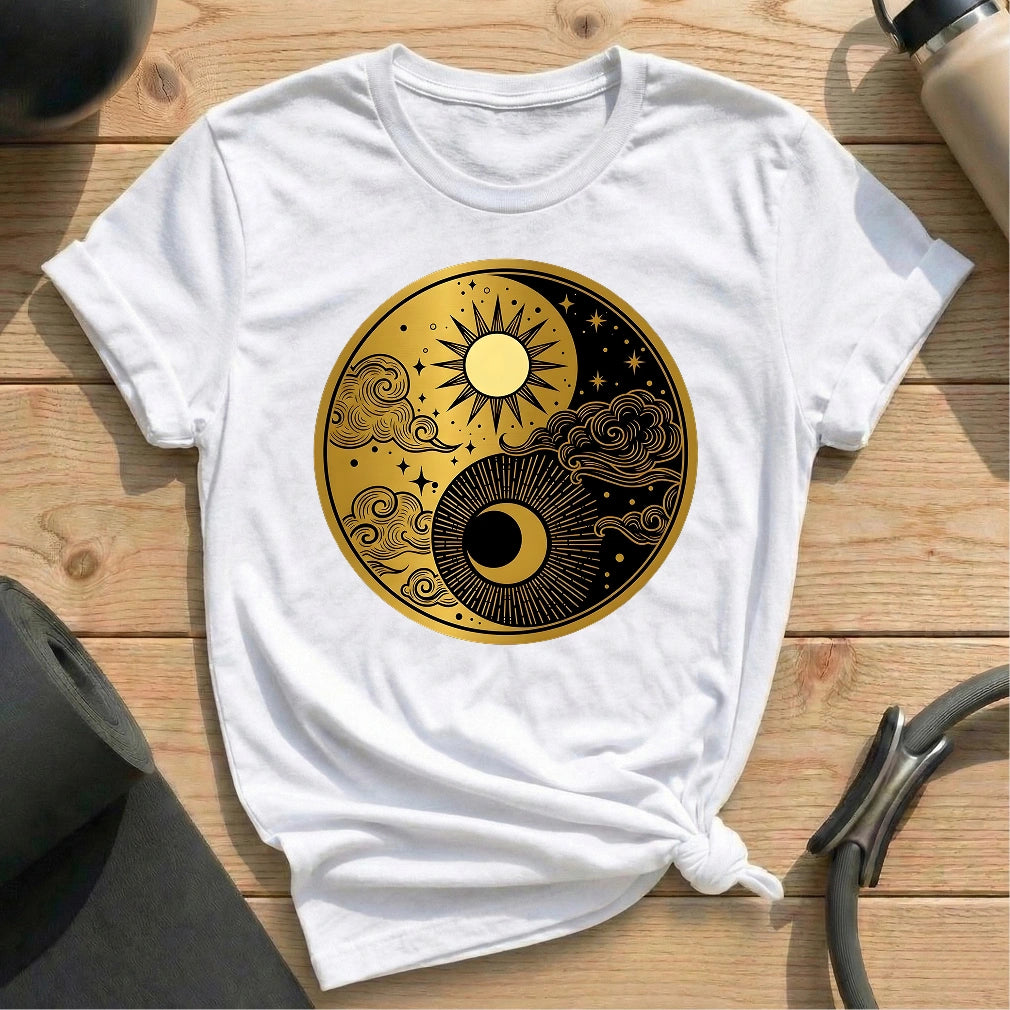 Yin Yang Sun Moon T-shirt